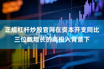 正规杠杆炒股官网在资本开支同比三位数增长的高投入背景下